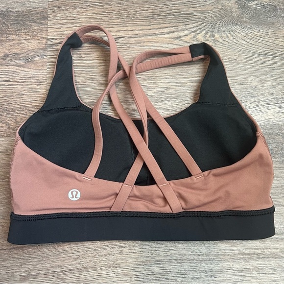 Lululemon Energy Bra Henna / Black - Picture 3 of 7